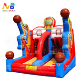 NB-SG006 Shooting Stars Basket Ball Court Sport St Scoring Shootout Ips Kids Mini Pvc Hoop Basketball Inflatable Game